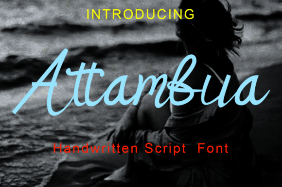 Attambua Script Font for Elegant Handmade Designs