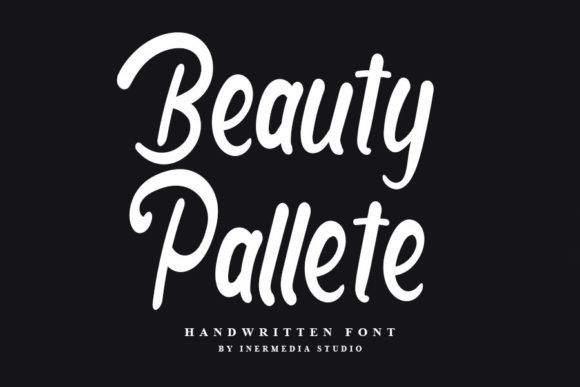 Beauty Pallete: A Playful Script Handwritten Font for Creative Branding