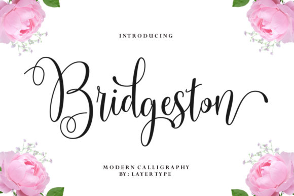 Bridgeston Script Font Review for Handmade Labels and Branding