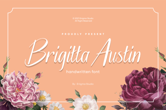 Brigitta Austin: The Versatile Script Handwritten Font for Handmade Branding