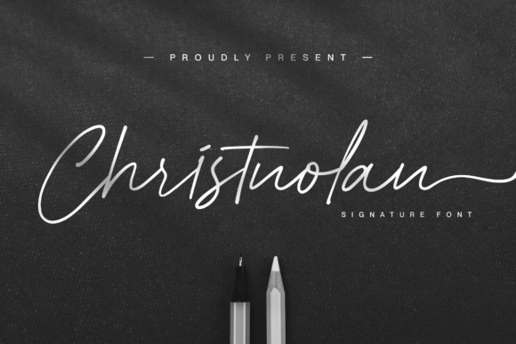 Christnolan: A Chic Script Font for Elegant Campaign Design