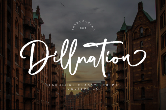Dillnation: The Delicate Script Font for Elegant Editorial Design