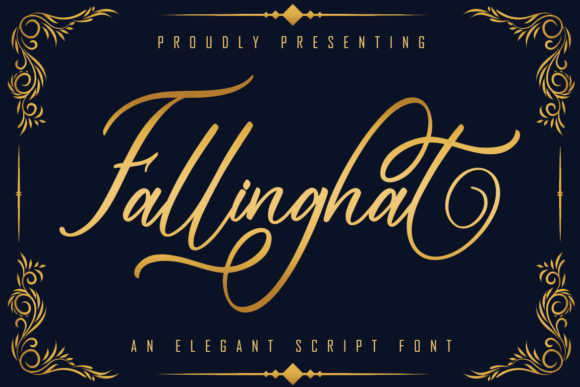 Fallinghat Script Font for Elegant Digital Branding