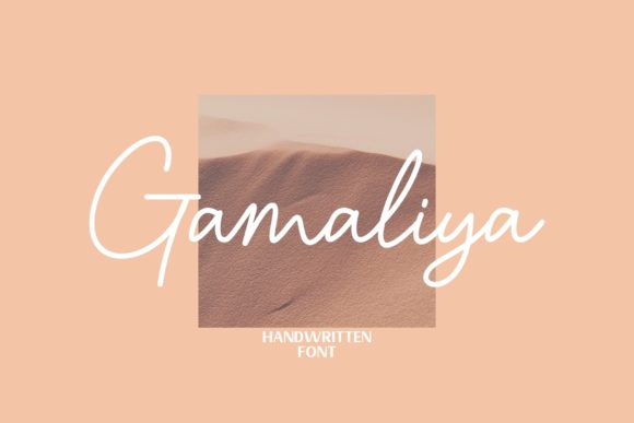 Gamaliya: A Vintage Script Font for Fashion and Editorial Web Design