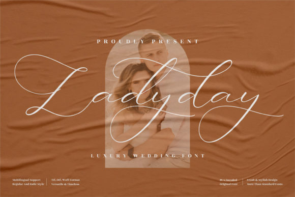Ladyday: The Graceful Script Font for Elegant Handmade Designs