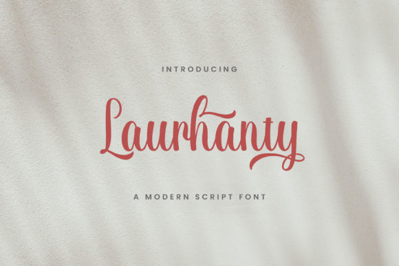 Laurhanty: The Ultimate Script Handwritten Font Guide