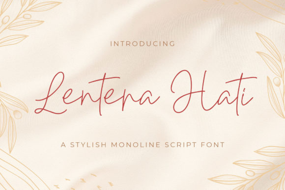 Lentera Hati Script Font for Elegant Web Design