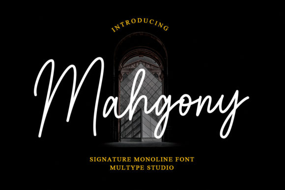 Mahgony: A Casual Script Font for Customized Brand Campaigns