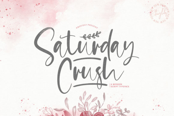 Saturday Crush: A Playful Script Handwritten Font for Creative Editorial Design