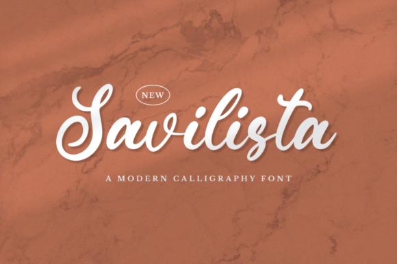 Savilista Script Font for Creative Digital Branding