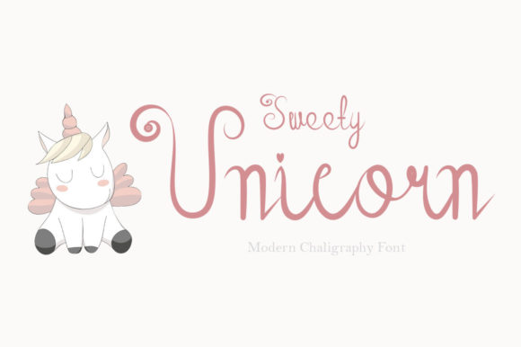 Sweety Unicorn Typeface Review for Elegant Branding